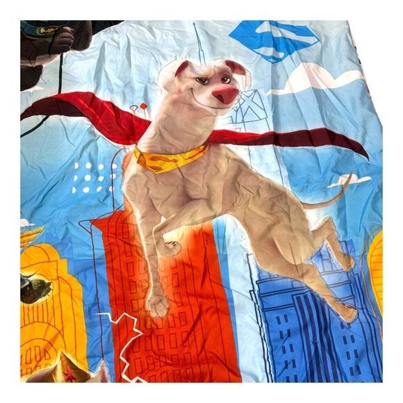 DC League Of SuperPets Kids Bedding Set Toddler Crib Quilt Pillowcase Flat Sheet - Picture 9 of 16